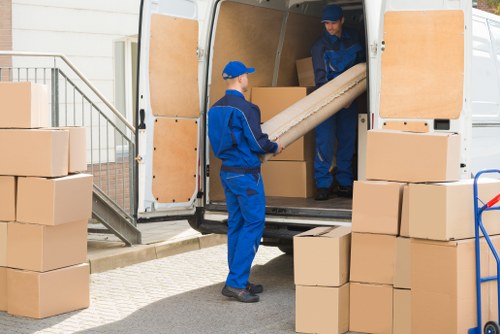 Commercial removals support for a Southgate office move